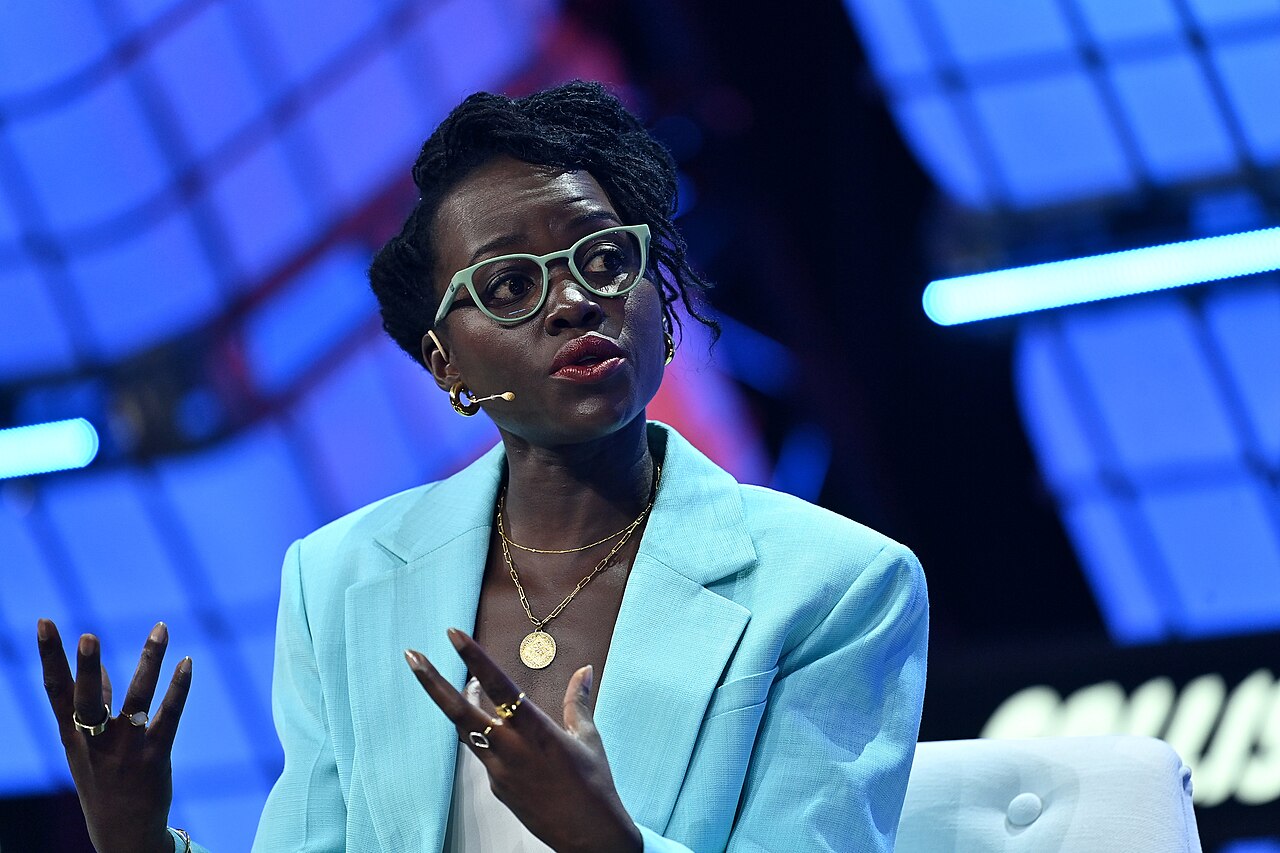 Lupita Nyong’o durante su participación en Collision 2022 en Toronto.