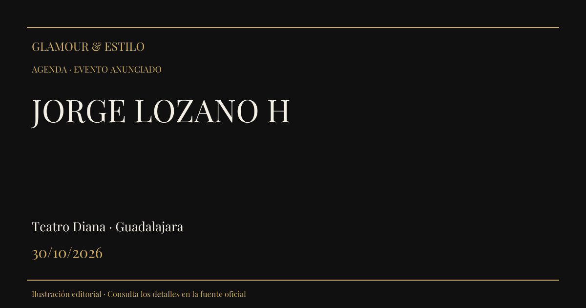 Portada editorial: JORGE LOZANO H